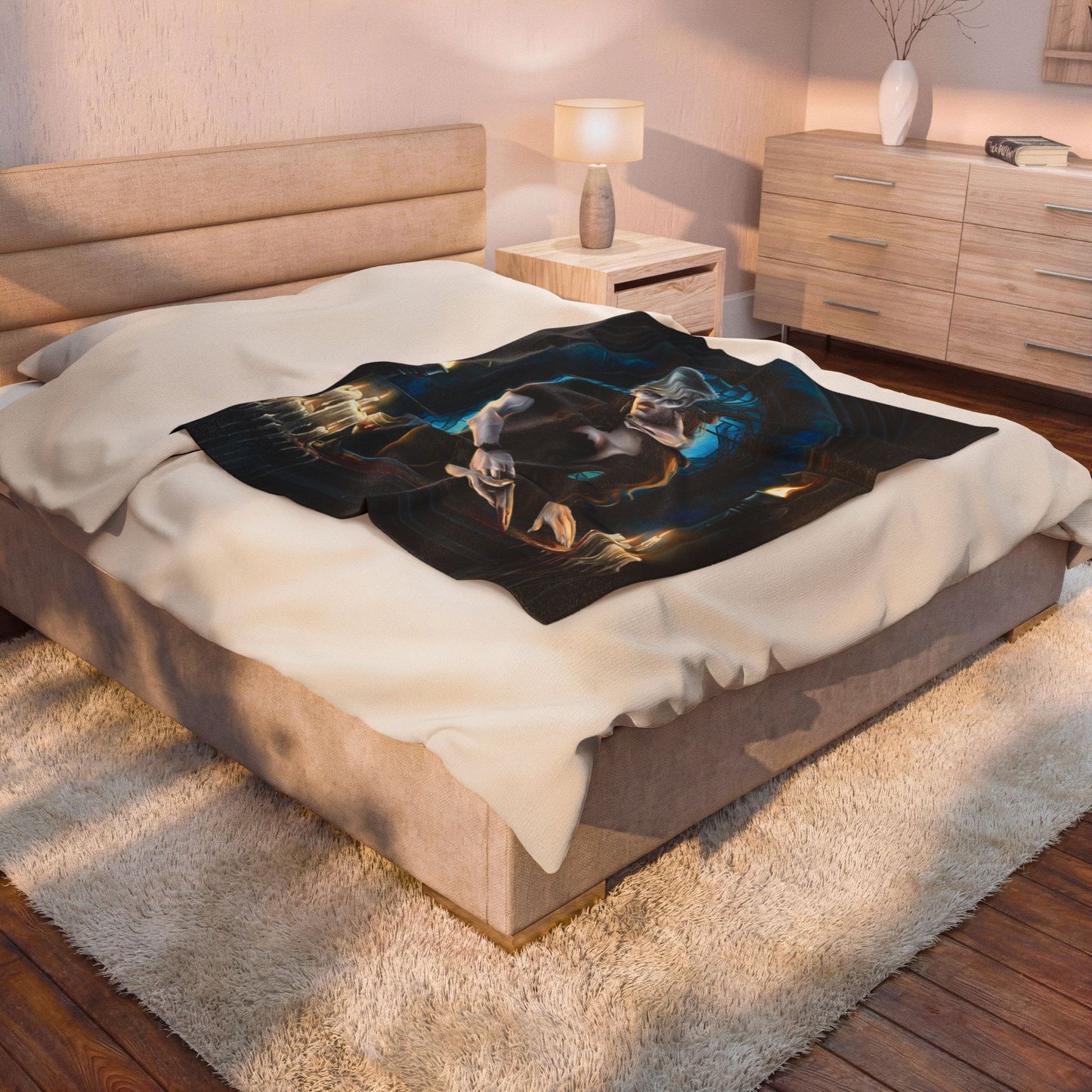 Ghost D!ck Plush Blanket