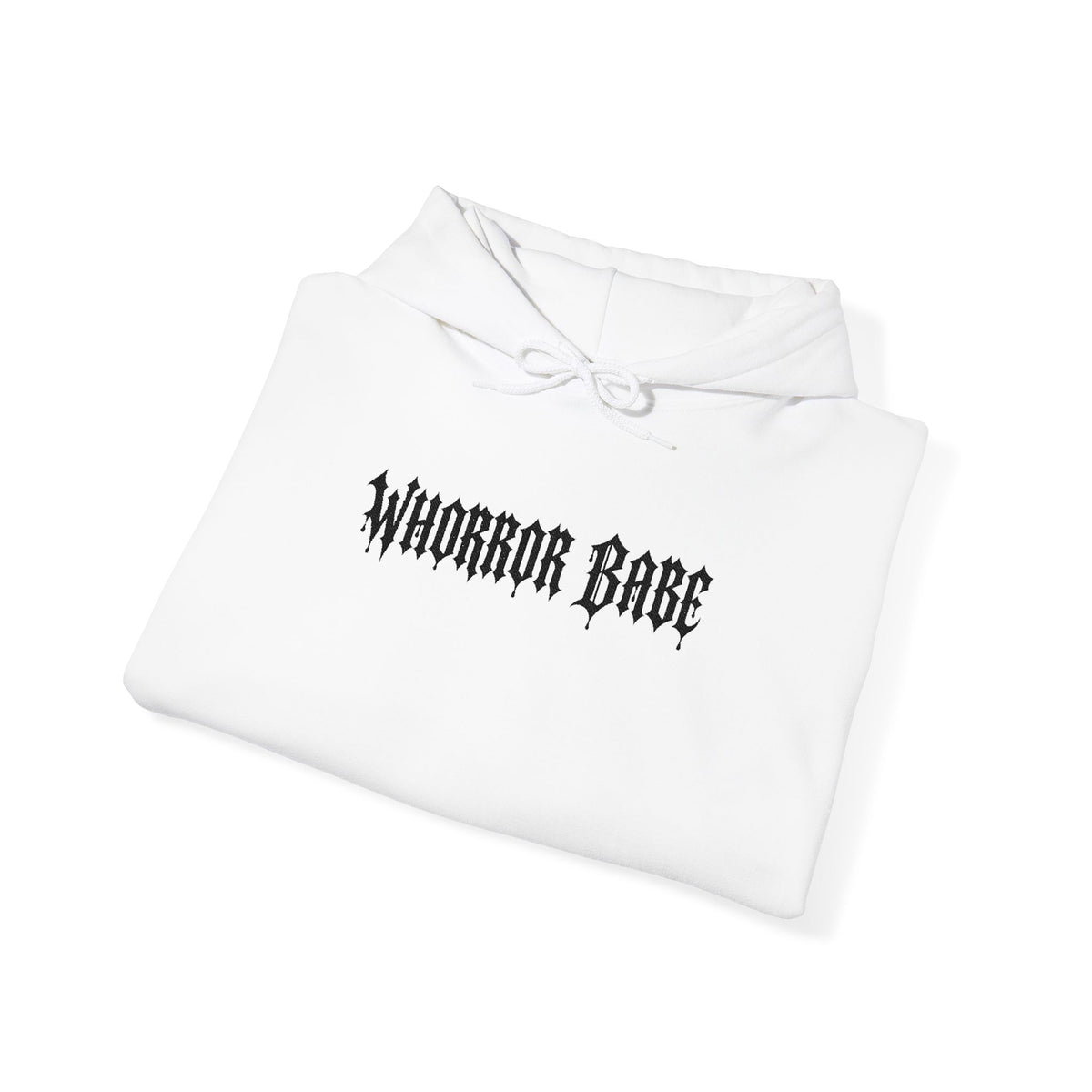 Whorror Babe (Black) Unisex Heavy Blend™ Hooded Sweatshirt