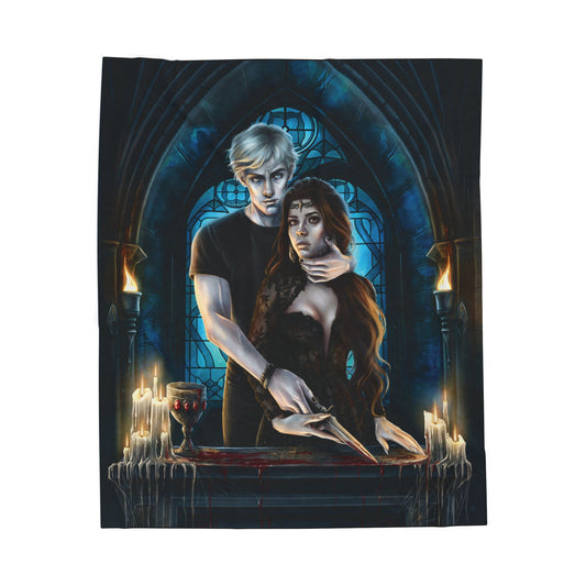 Ghost D!ck Plush Blanket