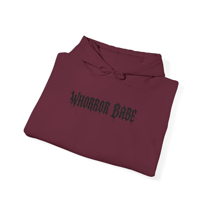 Whorror Babe (Black) Unisex Heavy Blend™ Hooded Sweatshirt