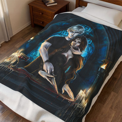 Ghost D!ck Plush Blanket