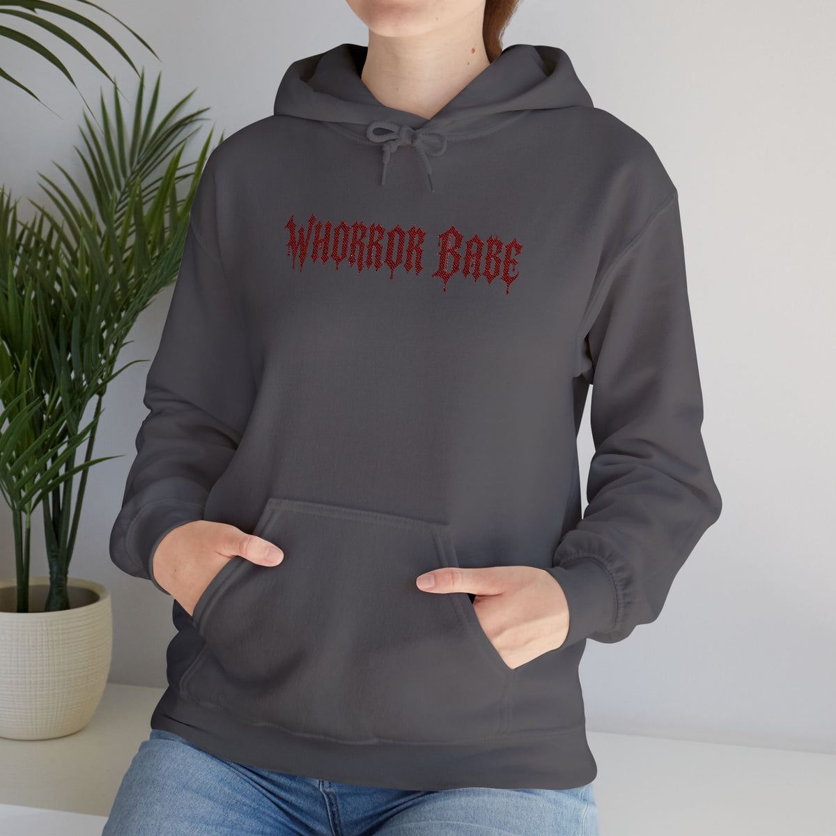 Whorror Babe Unisex Heavy Blend™ Hooded Sweatshirt